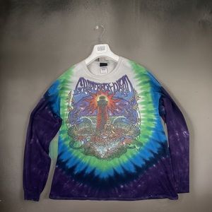 Grateful Dead x Liquid Blue "Tie Dye" Long Sleeve Vintage T Shirt